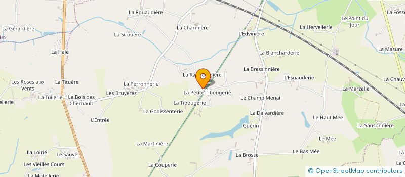 localisation de l'entreprise EARL DES QUATRE VENTS  SAINT-PIERRE-LA-COUR