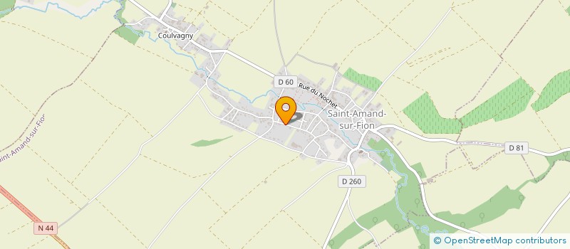 localisation de l'entreprise EARL DES QUATRE VENTS  MAISONS-EN-CHAMPAGNE