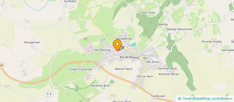 localisation de l'entreprise EARL DES QUATRE VENTS à COMMANA
