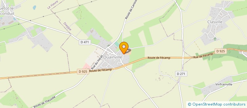localisation de l'entreprise EARL DES RAMONTS à OUAINVILLE