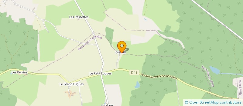 localisation de l'entreprise EARL DES REAUX  SAINT-JEAN-AUX-AMOGNES