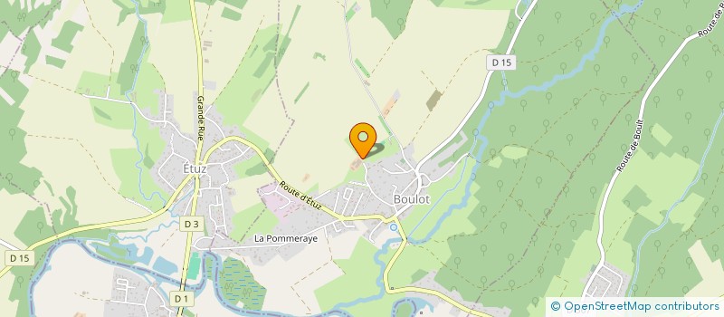 localisation de l'entreprise EARL DES ROCHETS à BOULOT