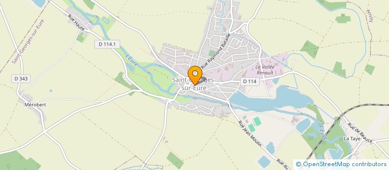 localisation de l'entreprise EARL DES ROSTYS à ST ARNOULT DES BOIS