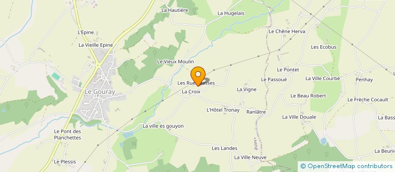 localisation de l'entreprise EARL DES RUES D'EN BAS à LE MENE