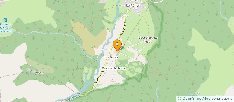 localisation de l'entreprise EARL DES RUNES  CHANTEPERIER