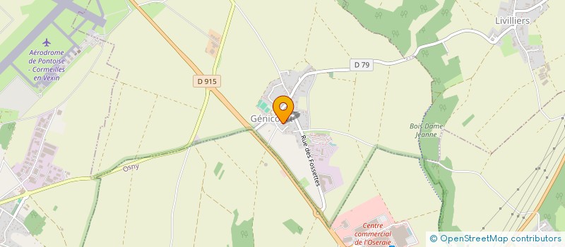 localisation de l'entreprise EARL DES SABLONS à GENICOURT