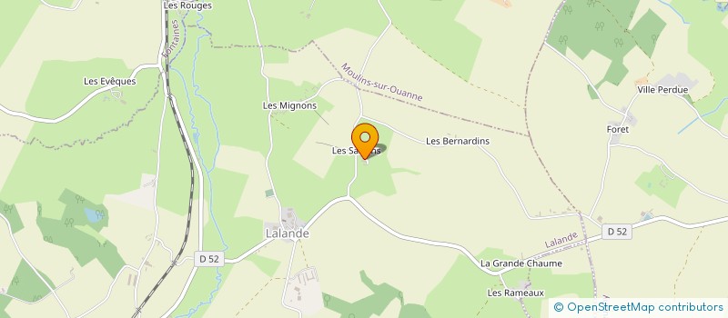 localisation de l'entreprise EARL DES SAISONS à LALANDE