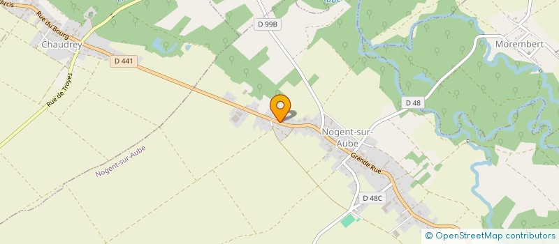 localisation de l'entreprise EARL DES SAPINS  MESNIL-LETTRE