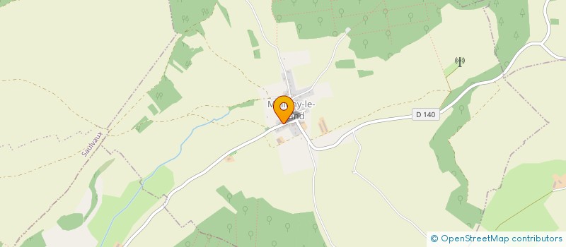 localisation de l'entreprise EARL DES SATURNINS à MELIGNY-LE-GRAND