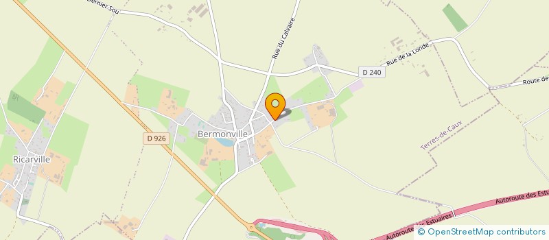 localisation de l'entreprise EARL DES SEPT CLOCHERS  TERRES-DE-CAUX