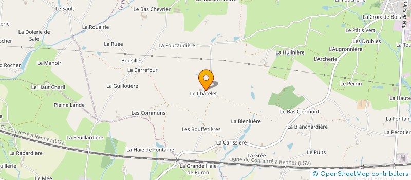 localisation de l'entreprise EARL DES SOURCES à LE PERTRE