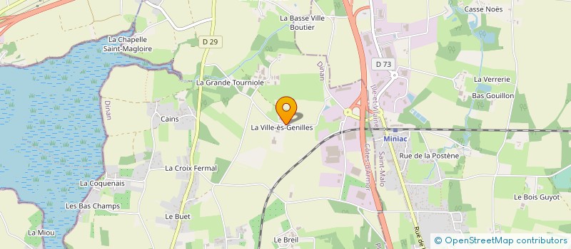 localisation de l'entreprise EARL DES SOURCES à PLEUDIHEN-SUR-RANCE
