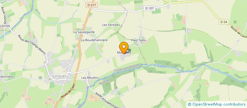 localisation de l'entreprise EARL DES SOUS BOIS à DIALAN SUR CHAINE