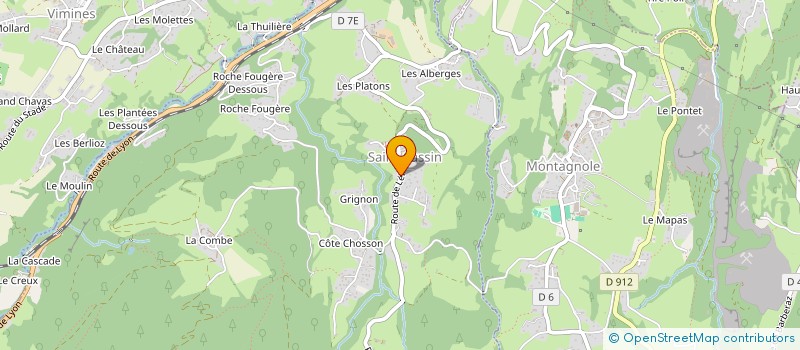 localisation de l'entreprise EARL DES TEPPES  SAINT-CASSIN