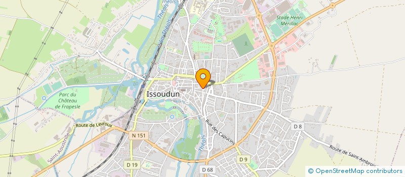localisation de l'entreprise EARL DES TERRES DE NOHANT à ISSOUDUN