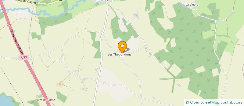 localisation de l'entreprise EARL DES THEBONDONS à ANNAY