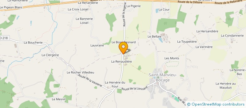 localisation de l'entreprise EARL DES THUYAS à TESSY-BOCAGE