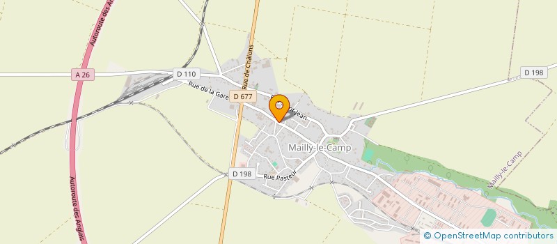 localisation de l'entreprise EARL DES TONNELLES à MAILLY-LE-CAMP