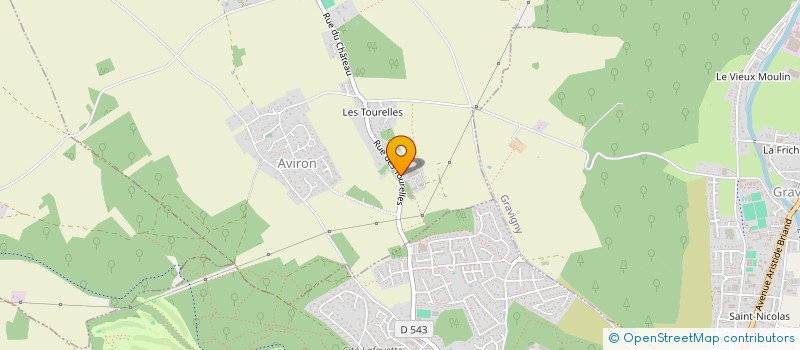 localisation de l'entreprise EARL DES TOURELLES à AVIRON