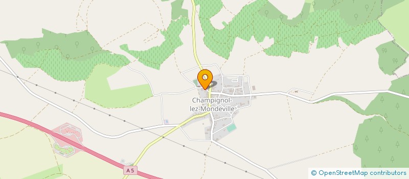 localisation de l'entreprise EARL DES TOURNELLES  CHAMPIGNOL-LEZ-MONDEVILLE