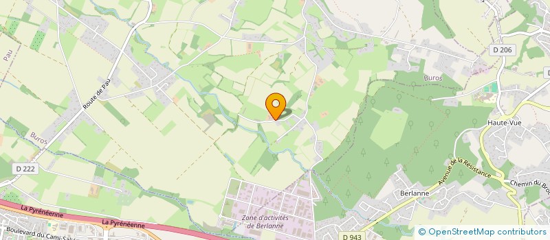localisation de l'entreprise EARL DES TOUYAS à BUROS