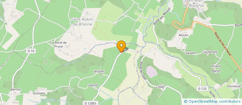 localisation de l'entreprise EARL DES TRAVERSANNES  NAUJAN-ET-POSTIAC