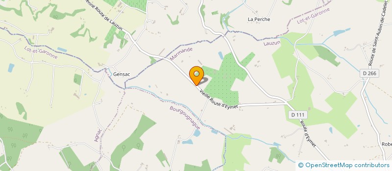localisation de l'entreprise EARL DES TROIS BOSQUETS à LAUZUN