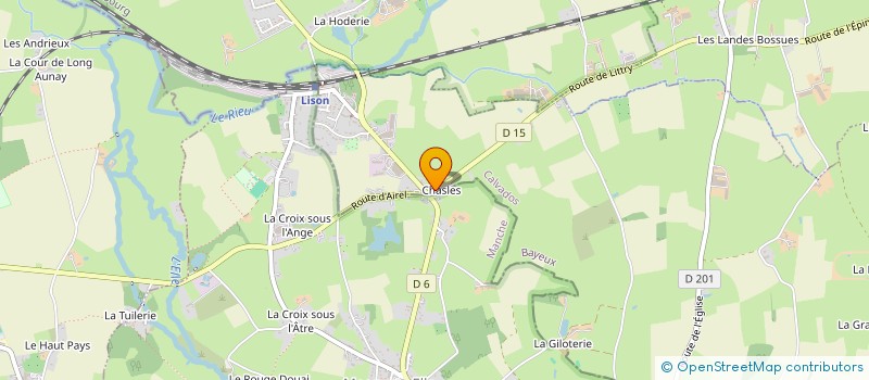 localisation de l'entreprise EARL DES TROIS PETITS POUSSINS à LISON
