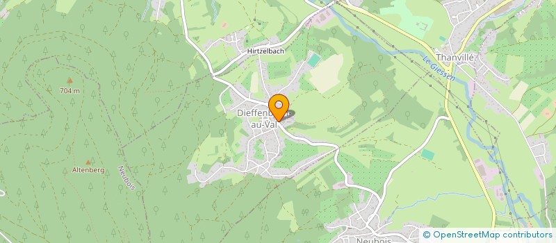 localisation de l'entreprise EARL DES TROIS PIERRES à DIEFFENBACH-AU-VAL