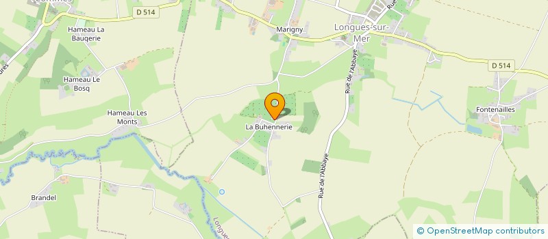 localisation de l'entreprise EARL DES TROIS RIVIERES à VAUCELLES