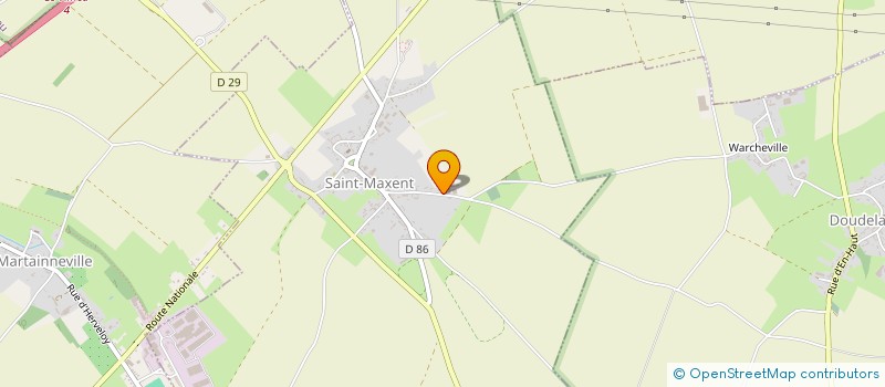 localisation de l'entreprise EARL DES TROIS SAPINS  SAINT-MAXENT