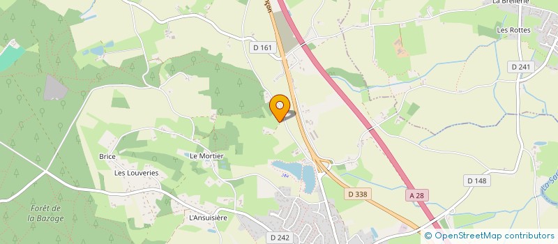 localisation de l'entreprise EARL DES TROIS SITES  SAINT-JEAN-D'ASSE