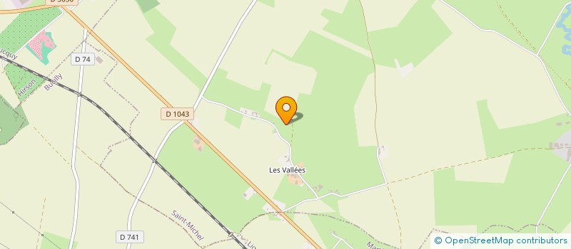 localisation de l'entreprise EARL DES VALLEES à SAINT-MICHEL