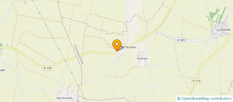 localisation de l'entreprise EARL DES VALLEES à CHEF-BOUTONNE