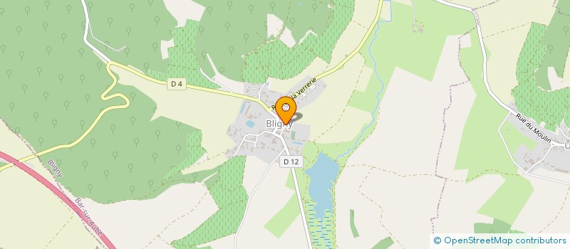 localisation de l'entreprise EARL DES VARENNES à BLIGNY
