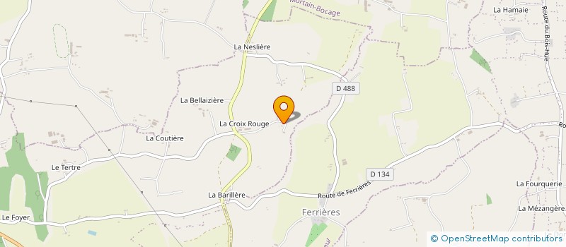 localisation de l'entreprise EARL DES VERGERS à SAVIGNY-LE-VIEUX
