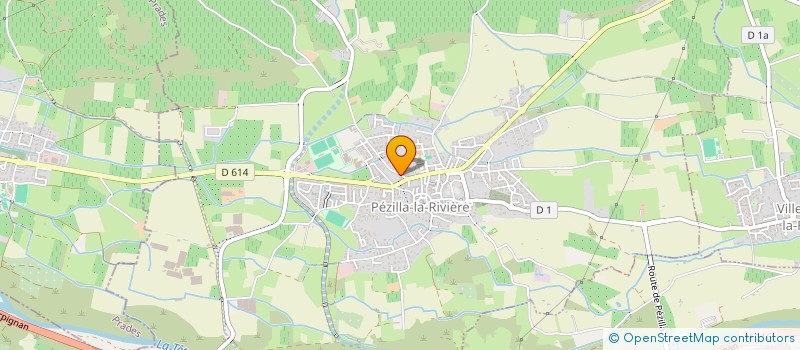 localisation de l'entreprise EARL DES VIEUX COTEAUX  PEZILLA-LA-RIVIERE