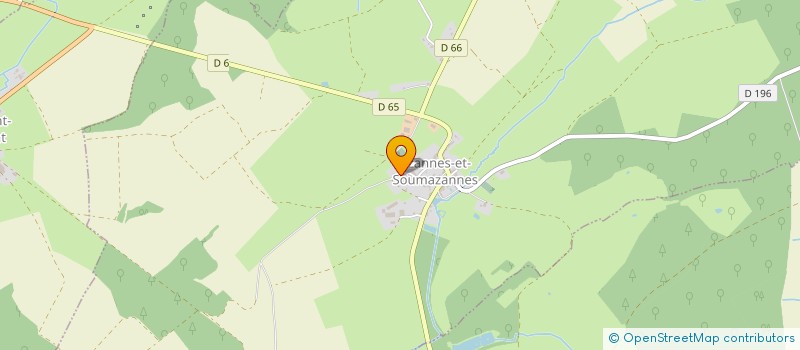 localisation de l'entreprise EARL DES VIGNES à AZANNES-ET-SOUMAZANNES