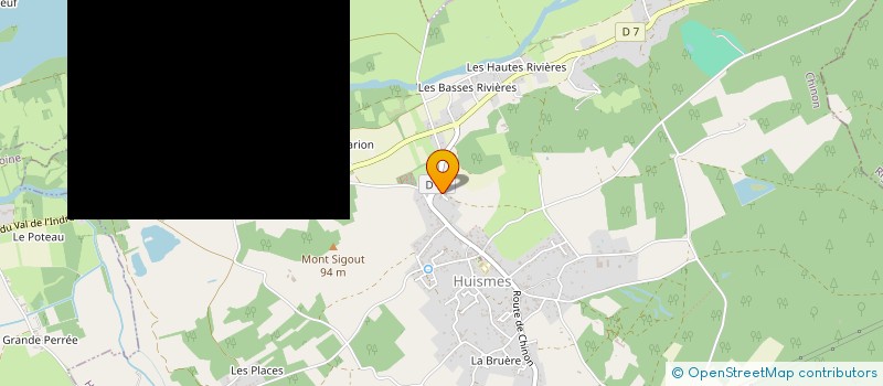 localisation de l'entreprise EARL DES VIGNES BLANCHES  HUISMES