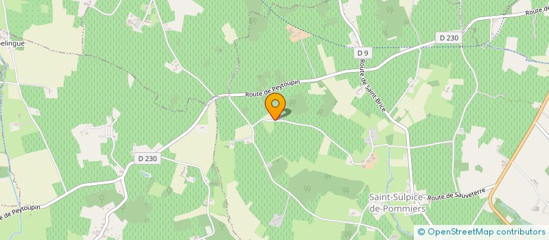 localisation de l'entreprise EARL DES VIGNOBLES TURTAUT  SAINT-SULPICE-DE-POMMIERS
