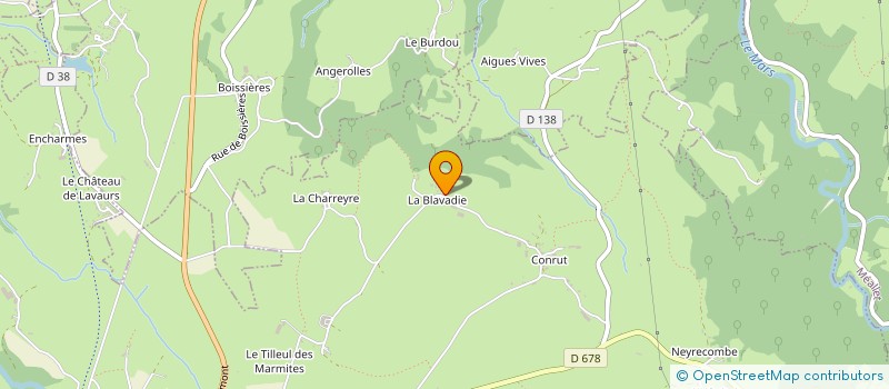 localisation de l'entreprise EARL DES VOLCANS à LE VIGEAN