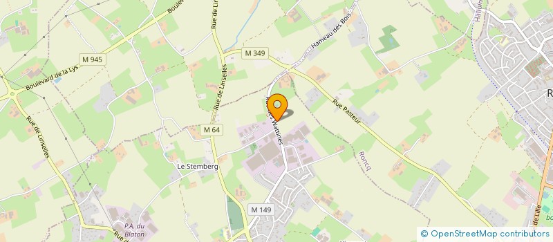 localisation de l'entreprise EARL DES WATTINES à LINSELLES
