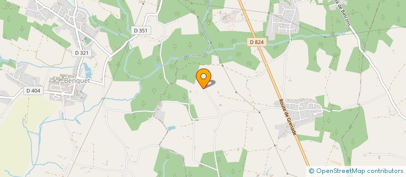 localisation de l'entreprise EARL DESCAT  BRETAGNE-DE-MARSAN