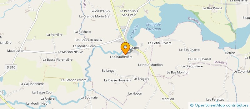 localisation de l'entreprise EARL DESCHAMPS à PIRE-CHANCE