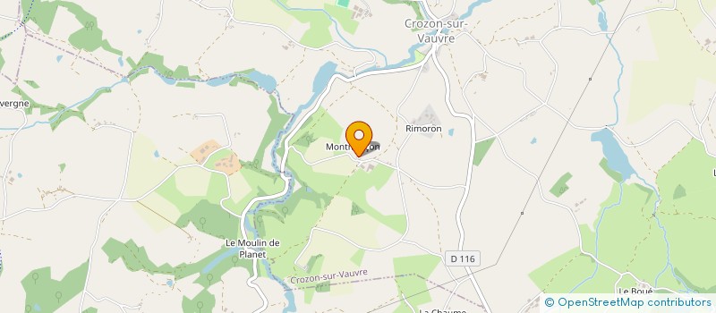 localisation de l'entreprise EARL DESNOYERS  CROZON-SUR-VAUVRE