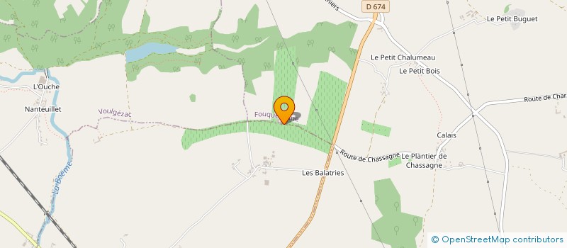 localisation de l'entreprise EARL DESOUCHE à FOUQUEBRUNE