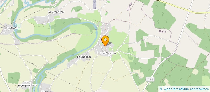 localisation de l'entreprise EARL DESVERGNES à BARRO