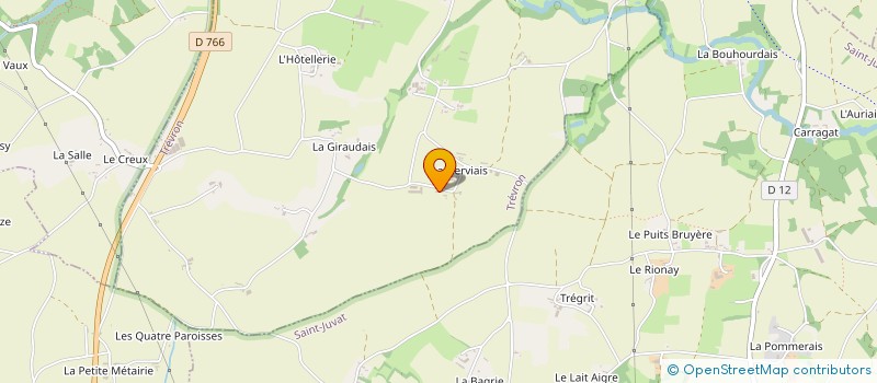 localisation de l'entreprise EARL DIDIER HOUGUAY  TREVRON