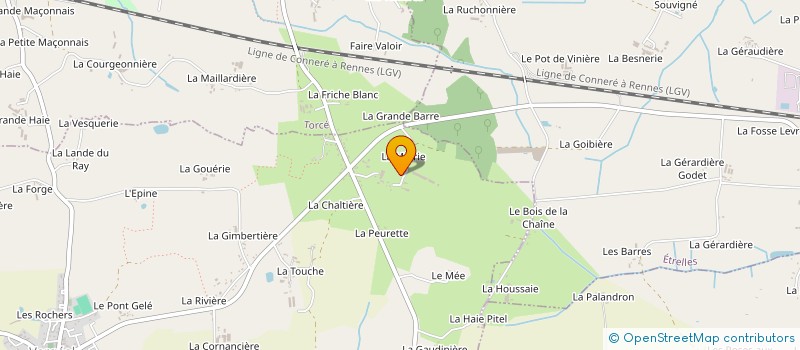 localisation de l'entreprise EARL DINDE DE TOI à VERGEAL