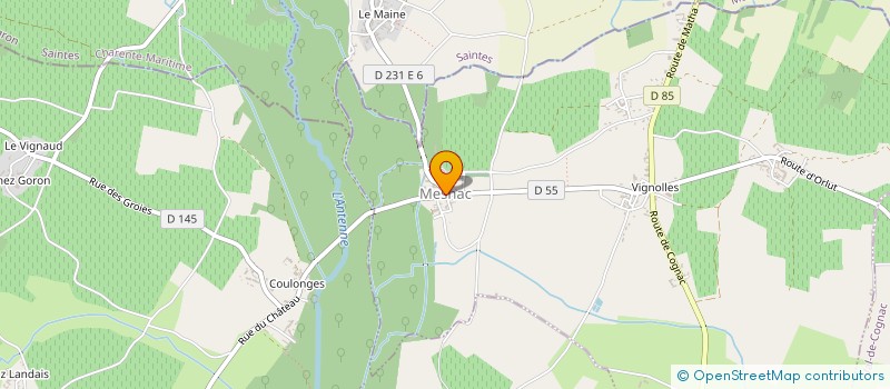 localisation de l'entreprise EARL DIVEXA à VAL-DE-COGNAC